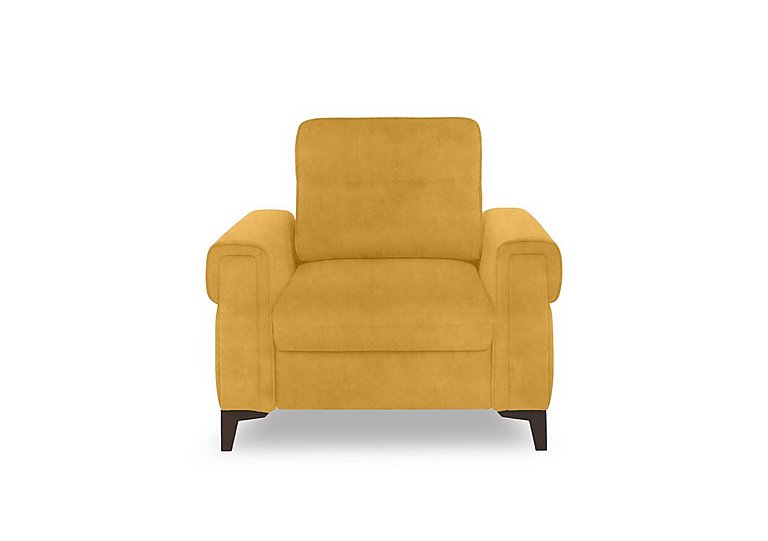 Zoom Fabric Chair Sofa Bed - Velvet Giallo