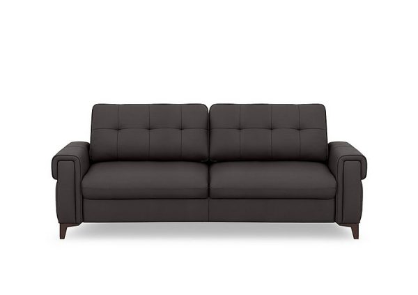 Zoom Leather 3 Seater Sofa Bed  Piompo | Bed Sava