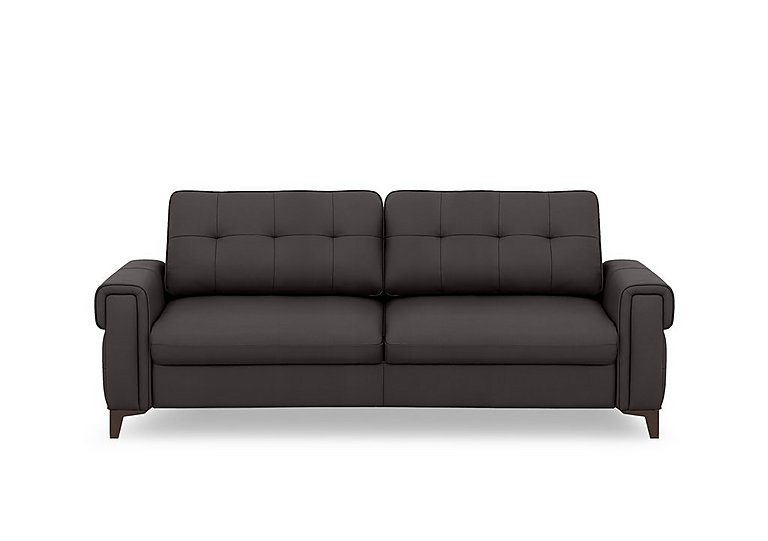 Zoom Leather 3 Seater Sofa Bed - Piompo