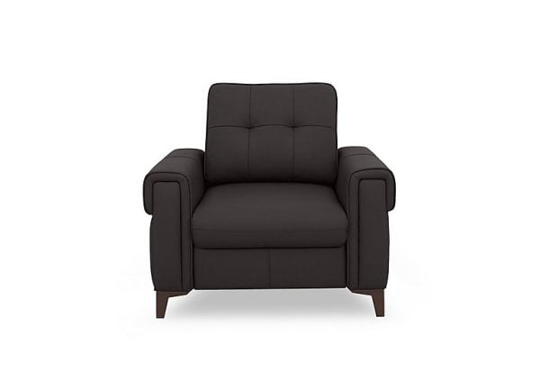 Zoom Leather Chair Sofa Bed  Starry Grey | Bed Sava
