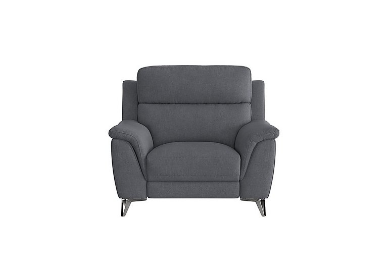 Contempo Fabric Power Recliner Armchair