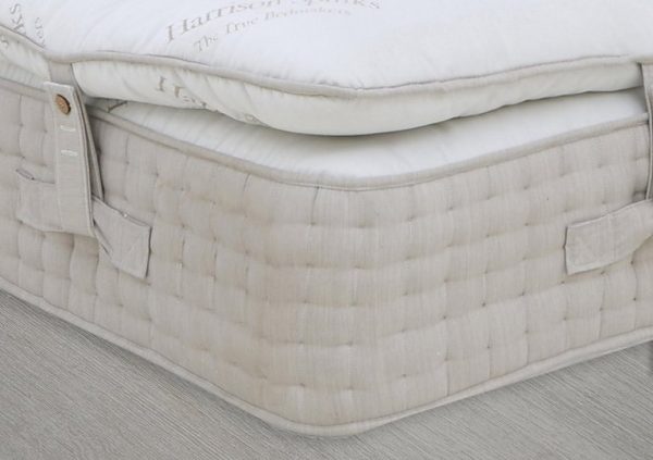 Harrison Spinks  Pure Elegance Firm Mattress with Removable Firm Mattress Topper  King Size | Bed Sava