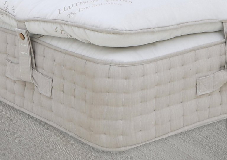 Harrison Spinks - Pure Elegance Firm Mattress with Removable Firm Mattress Topper - King Size