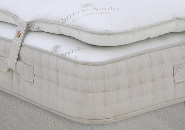 Harrison Spinks  Pure Indulgence Firm Mattress with Removable Firm Mattress Topper  King Size | Bed Sava