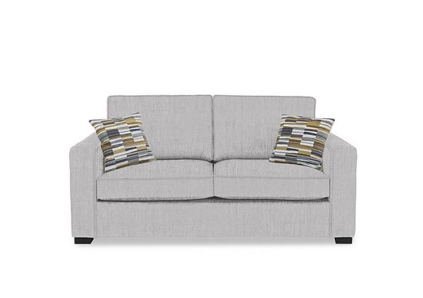 Abberton 3 Seater Standard Sofa Bed  Fossil Debden Plain | Bed Sava