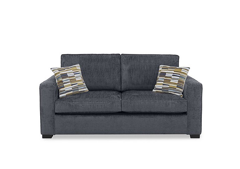 Abberton 3 Seater Standard Sofa Bed - Iron Bromley Chenille Plain