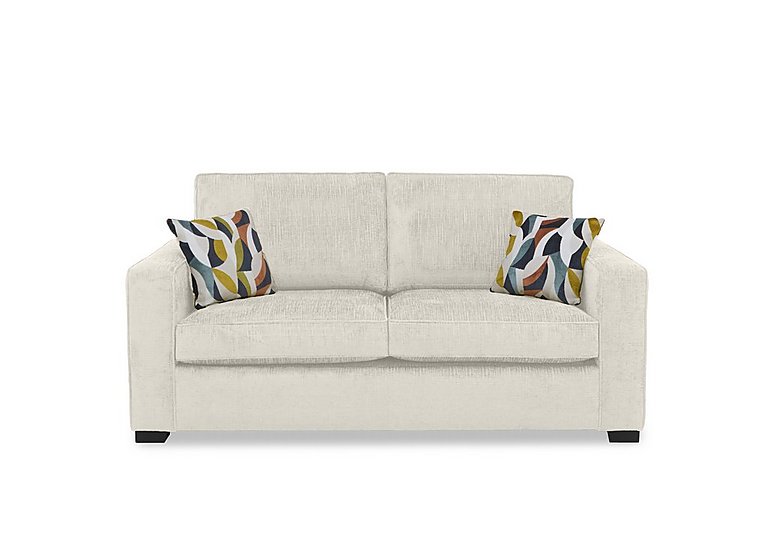 Abberton 3 Seater Standard Sofa Bed - Oatmeal Bromley Chenille Plain