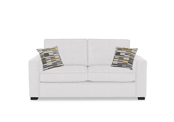 Abberton 3 Seater Standard Sofa Bed  Pearl Ashton Chenille Plain | Bed Sava