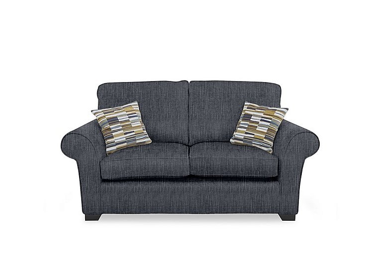 Hedingham 2 Seater Standard Sofa Bed - Iron Bromley Chenille Plain