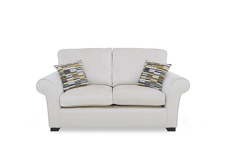 Hedingham 2 Seater Standard Sofa Bed - Pearl Ashton Chenille Plain