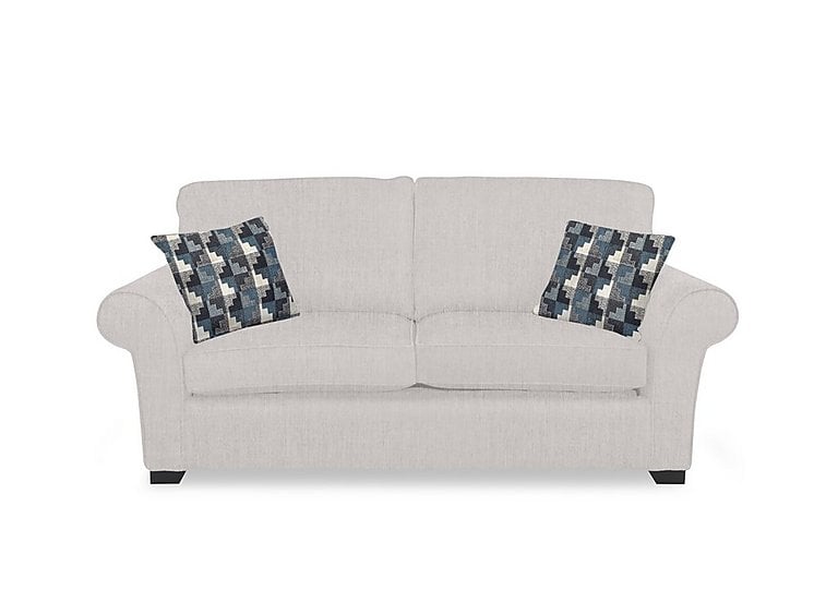 Hedingham 3 Seater Standard Sofa Bed - Mist Debden Plain