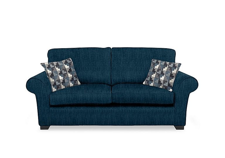 Hedingham 3 Seater Standard Sofa Bed - Neptune Bromley Chenille Plain