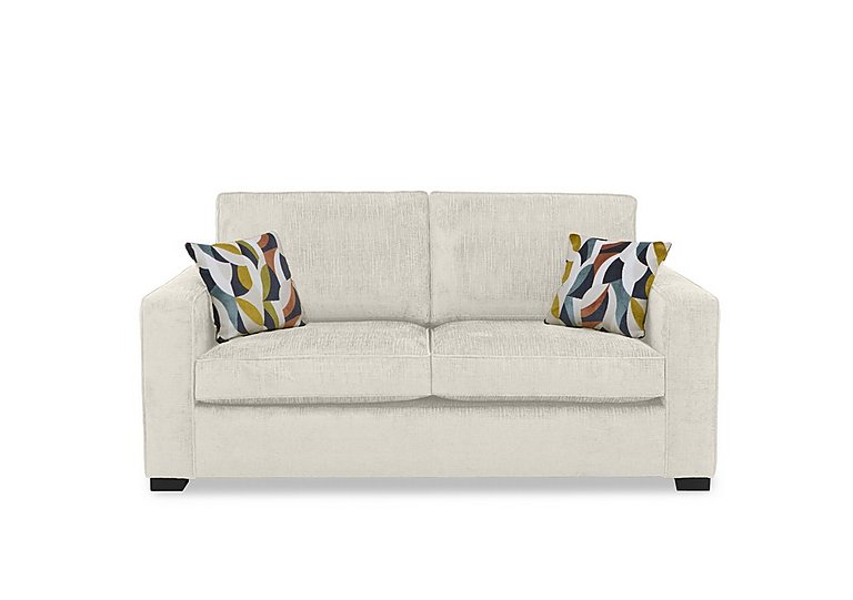 Abberton 3 Seater Deluxe Sofa Bed - Oatmeal Bromley Chenille Plain