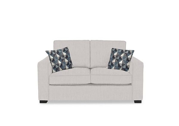 Abberton 2 Seater Deluxe Sofa Bed  Mist Debden Plain | Bed Sava