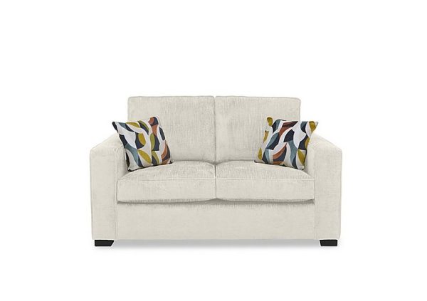 Abberton 2 Seater Deluxe Sofa Bed  Oatmeal Bromley Chenille Plain | Bed Sava
