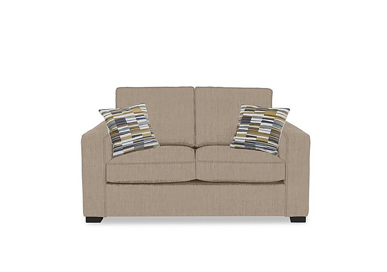 Abberton 2 Seater Deluxe Sofa Bed - Sand Thaxted Chenille Plain