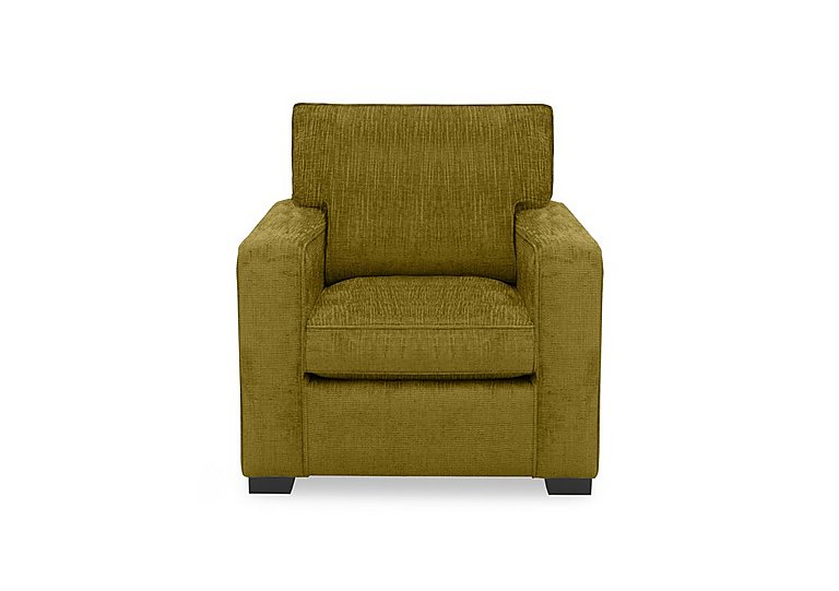 Abberton Armchair - Dill Bromley Chenille Plain