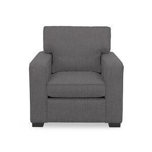 Abberton Armchair  Iron Debden Plain | Bed Sava