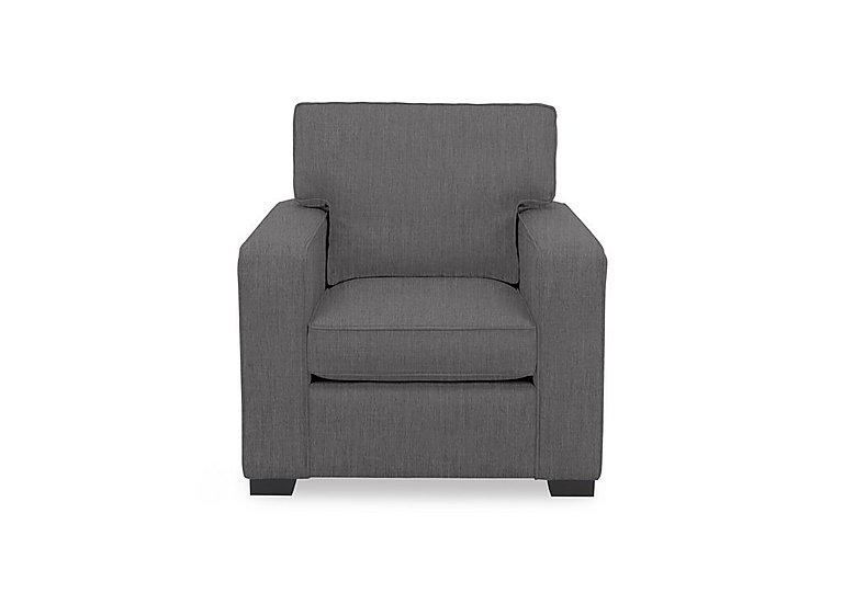 Abberton Armchair - Iron Debden Plain