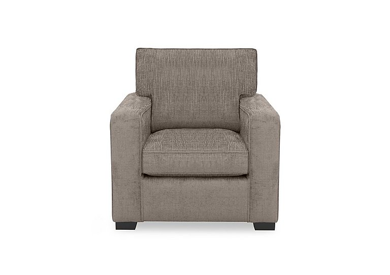 Abberton Armchair - Latte Bromley Chenille Plain