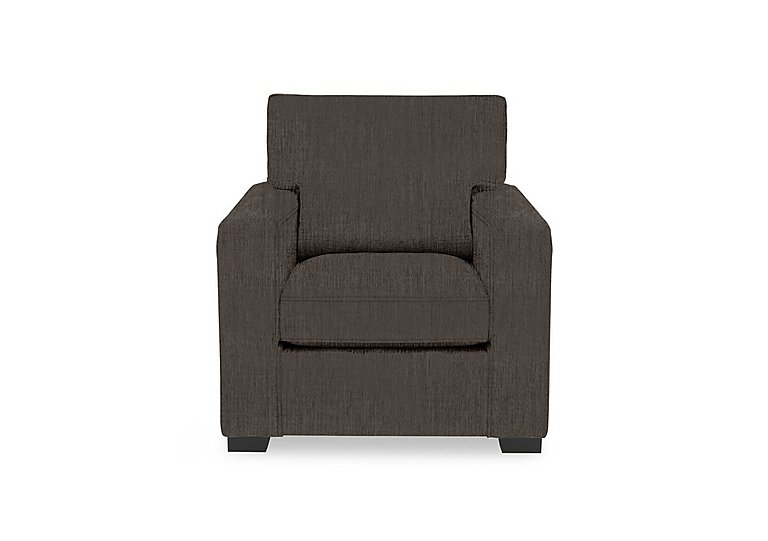 Abberton Armchair - Mink Thaxted Chenille Plain