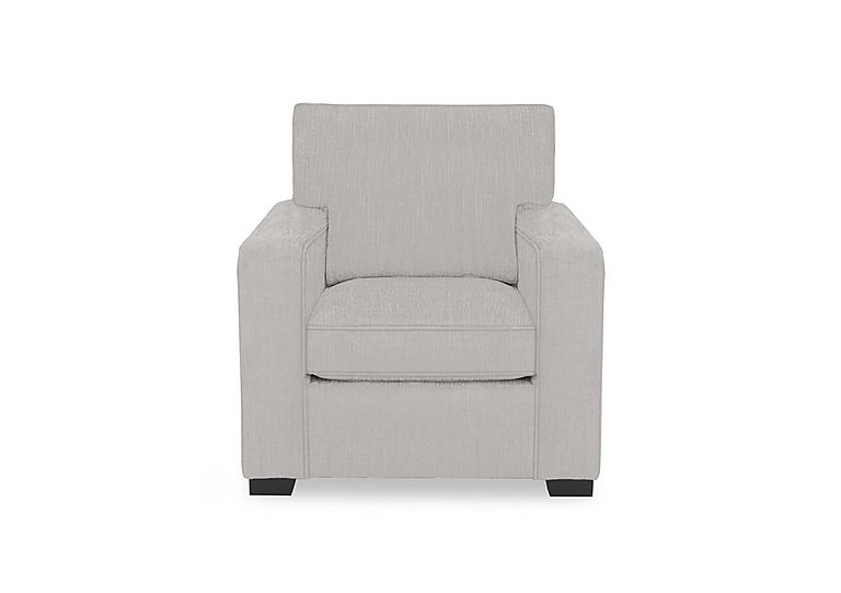 Abberton Armchair - Oyster Ashton Chenille Plain