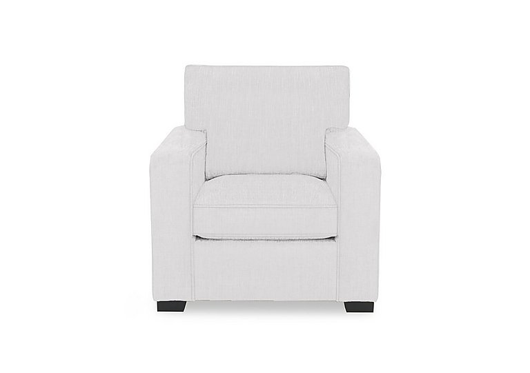 Abberton Armchair - Pearl Ashton Chenille Plain