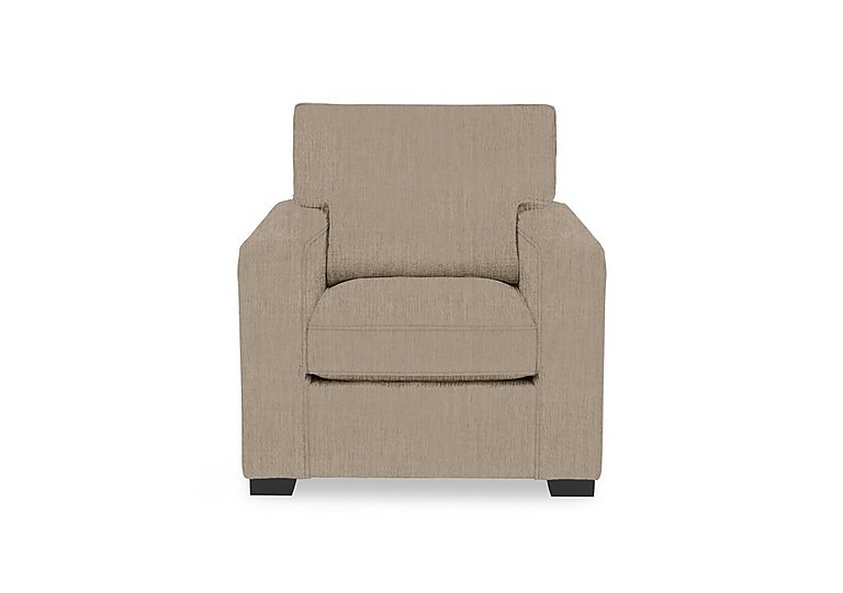 Abberton Armchair - Sand Thaxted Chenille Plain