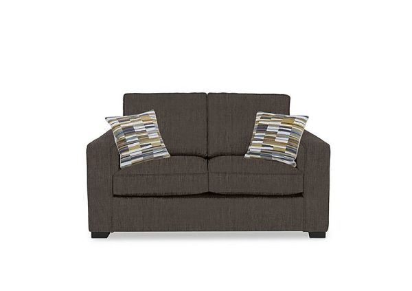 Abberton 2 Seater Standard Sofa Bed  Mink Thaxted Chenille Plain | Bed Sava