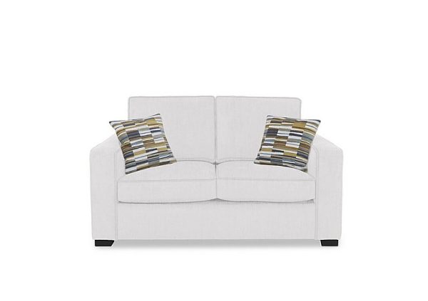Abberton 2 Seater Standard Sofa Bed  Pearl Ashton Chenille Plain | Bed Sava
