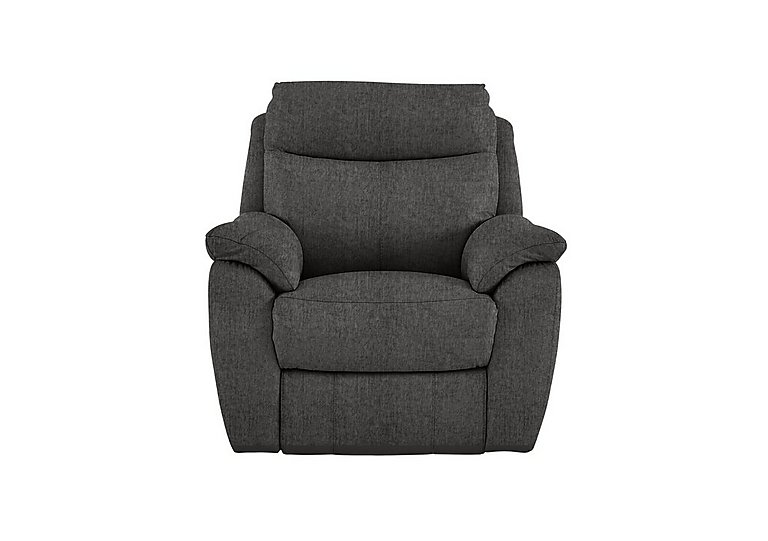 Snug Fabric Manual Recliner Armchair