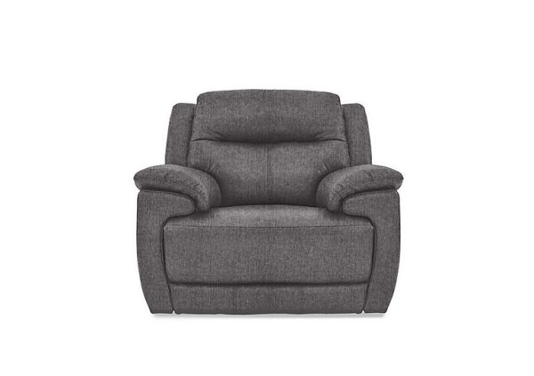 Touch Fabric Armchair with Power Recliner | Bed Sava