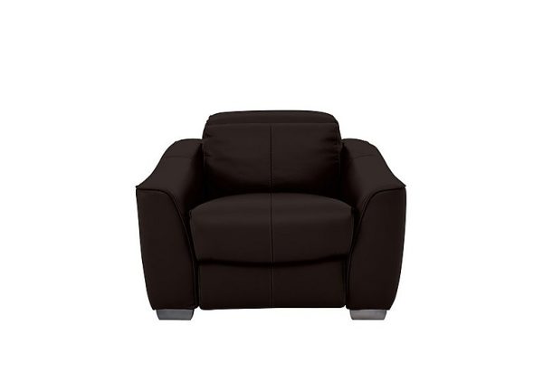 Xavier HW Leather Armchair with Power Recliner | Bed Sava