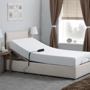 Sleepcomfort Heavy Duty Electric Adjustable Bed with Memory Mattress and Headboard User Weight up to 25 Stone | Bed Sava