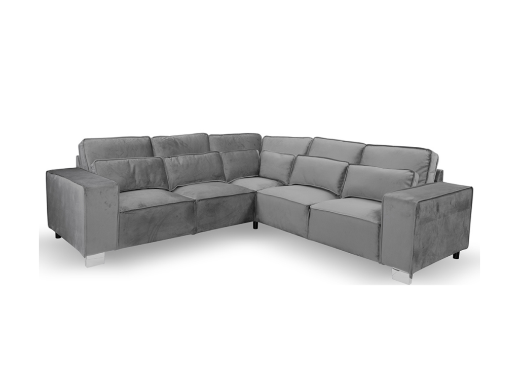 Sloane Corner Sofa Plush Velvet