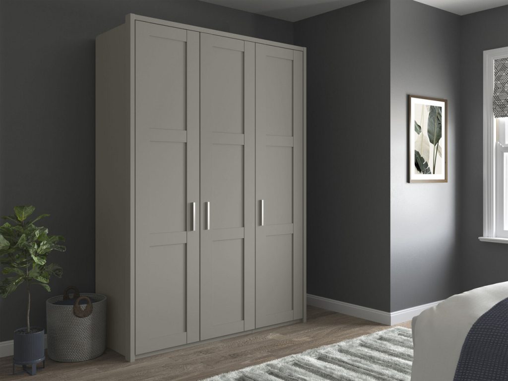 Alster 3 Door Hinged Wardrobe