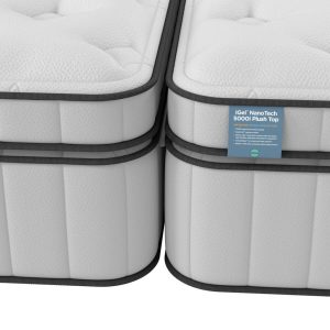 iGel NanoTech 5000i Plushtop Zip and Link Mattress | Bed Sava