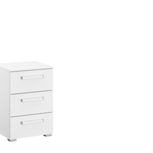Lazio 3 Drawer Bedside Table | Bed Sava