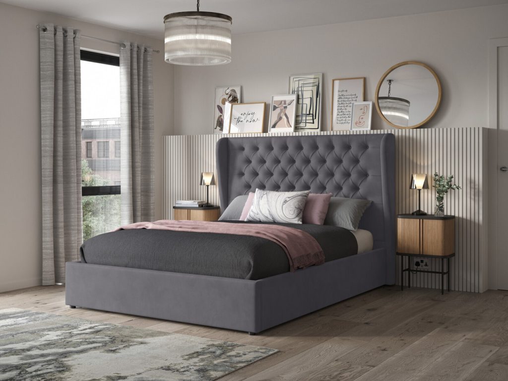 Orianna Upholstered Ottoman Bed Frame