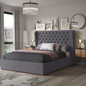 Orianna Upholstered Ottoman Bed Frame | Bed Sava