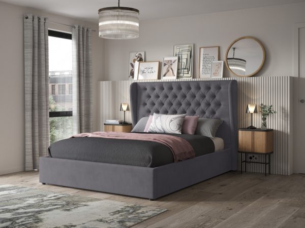 Orianna Upholstered Ottoman Bed Frame | Bed Sava