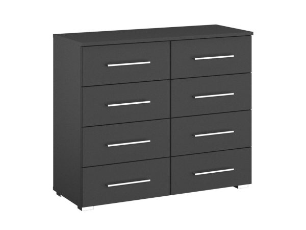 Lorenzo 4+4 Drawer Wide Chest of Drawers | Bed Sava