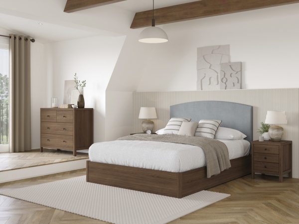 Corrigan Curved Ottoman Bed Frame | Bed Sava