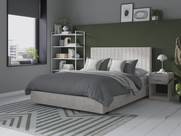 Bergamo USBUSBC Charging Bed Frame | Bed Sava