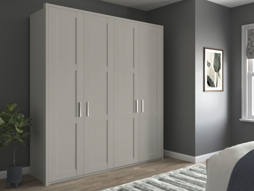 Alster 4 Door Hinged Wardrobe