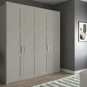 Alster 4 Door Hinged Wardrobe | Bed Sava