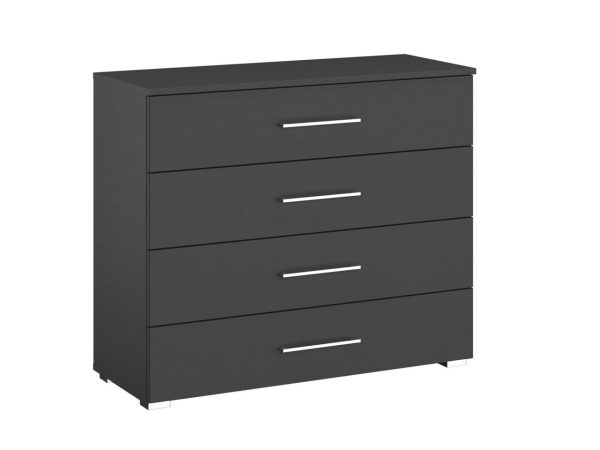 Lorenzo 4 Drawer Wide Chest of Drawers | Bed Sava