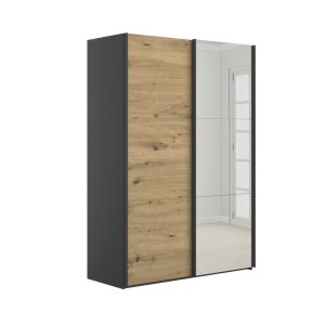 Dorsten 2 Door 1 Mirror Sliding Wardrobe | Bed Sava