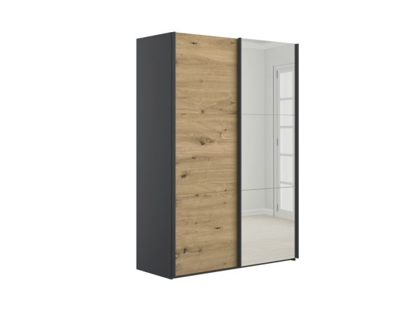 Dorsten 2 Door 1 Mirror Sliding Wardrobe | Bed Sava