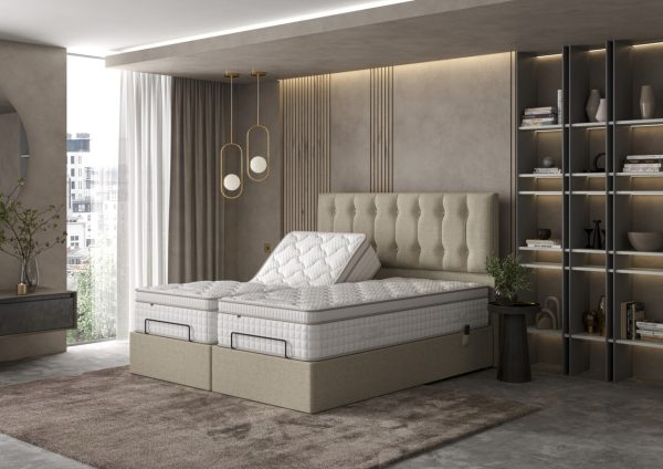 Tech Latex Motion Adjustable Divan Set | Bed Sava